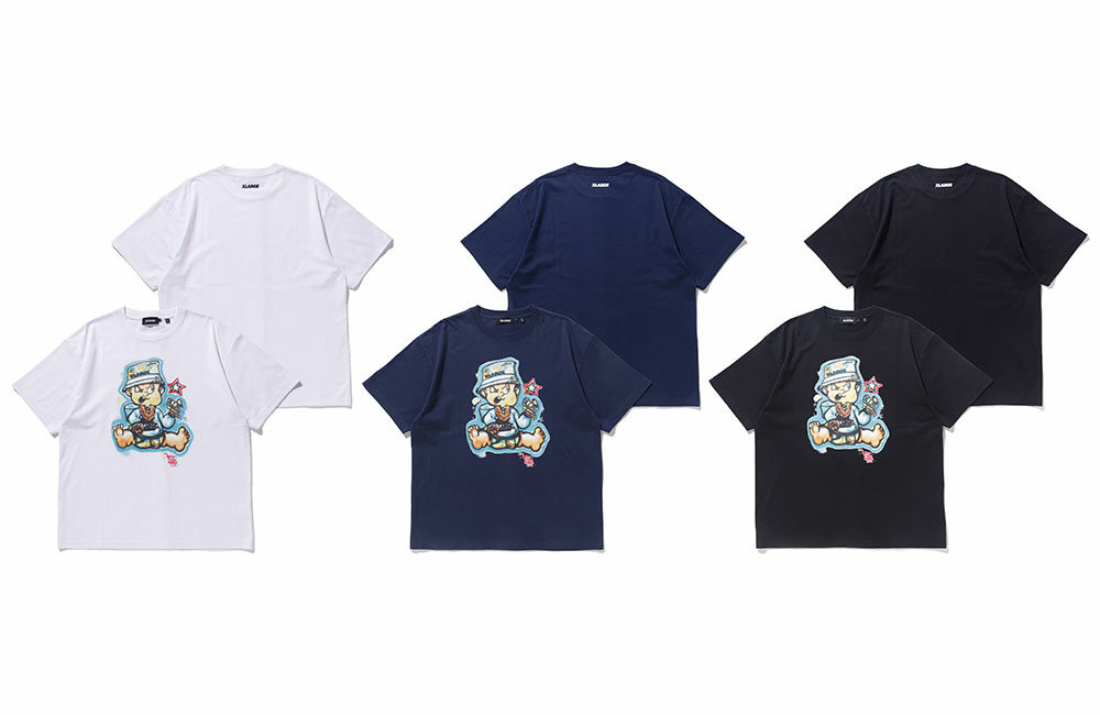 ニューヨークを拠点に活動するストリートウェアのパイオニア SHIRT KING PHADE × XLARGE 2023 コラボが8/26 発売 (エクストララージ シャツキングフェイド)