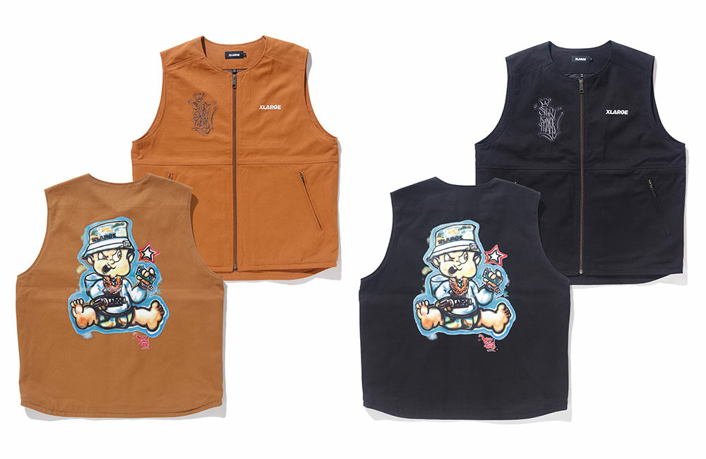 ニューヨークを拠点に活動するストリートウェアのパイオニア SHIRT KING PHADE × XLARGE 2023 コラボが8/26 発売 (エクストララージ シャツキングフェイド)