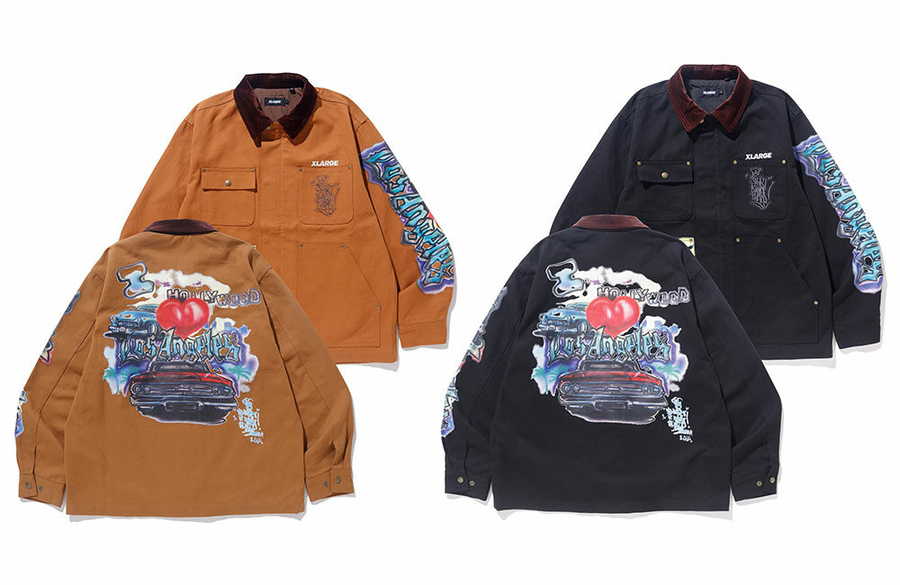 ニューヨークを拠点に活動するストリートウェアのパイオニア SHIRT KING PHADE × XLARGE 2023 コラボが8/26 発売 (エクストララージ シャツキングフェイド)