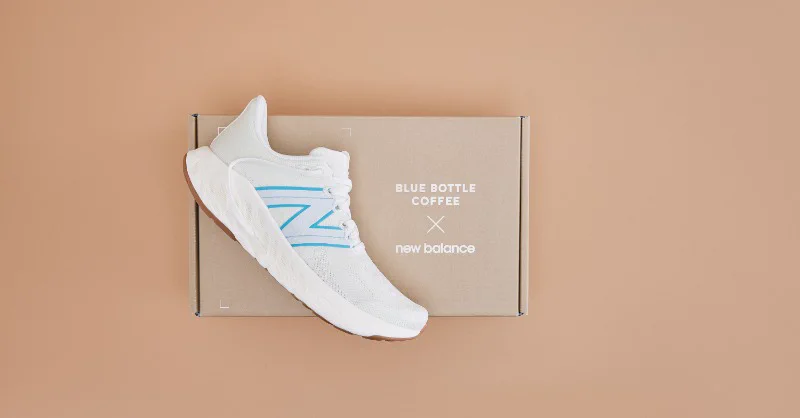 ブルーボトルコーヒー × ニューバランス コラボシューズ「Fresh Foam X 1080 v12」が8/1 発売 (BLUE BOTTLE COFFEE New Balance)