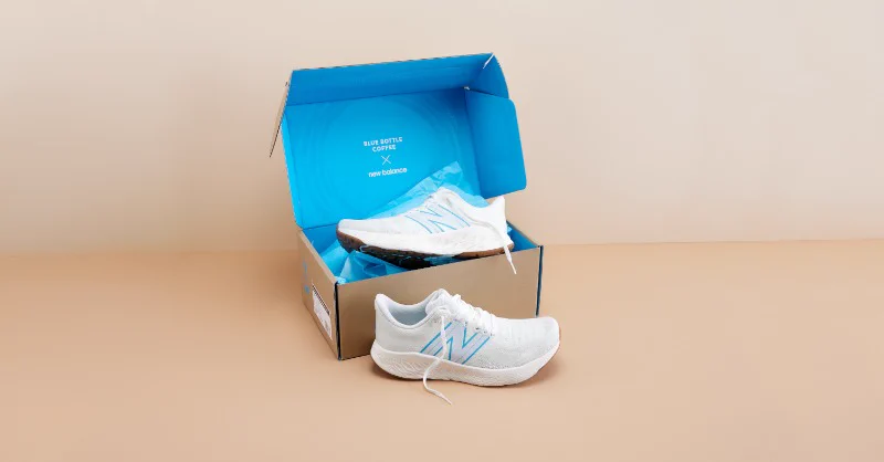 ブルーボトルコーヒー × ニューバランス コラボシューズ「Fresh Foam X 1080 v12 M108012B」が8/1 発売 (BLUE BOTTLE COFFEE New Balance)