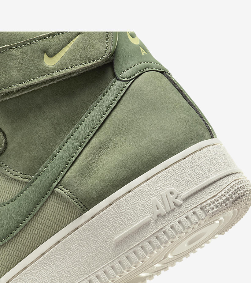 2023年 発売予定！ナイキ エア フォース 1 ハイ ”グリーンキャンバス/ヌバック” (NIKE AIR FORCE 1 HIGH “Green Canvas/Nubuck”) [FN4190-300]