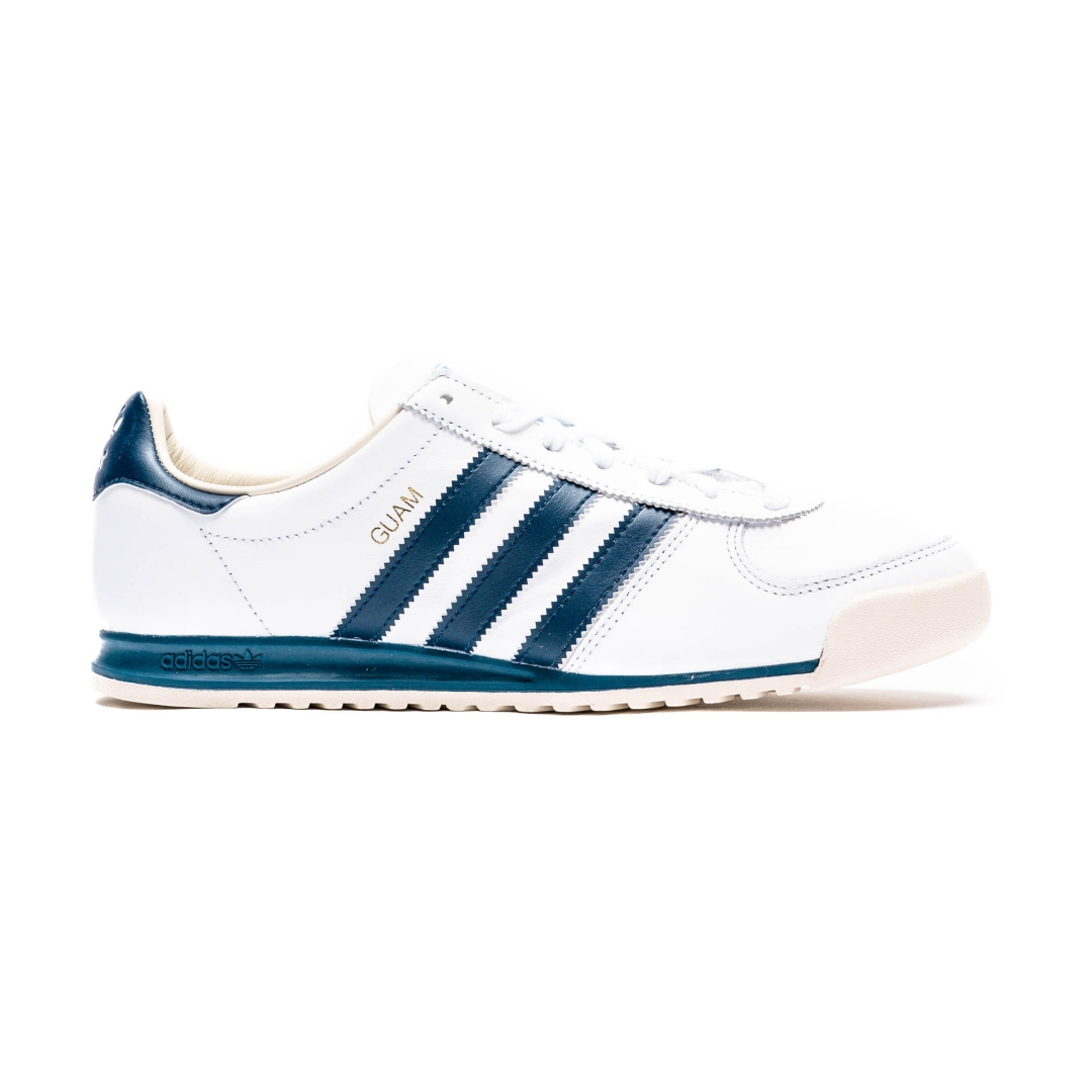 【発売中】アディダス オリジナルス グアム フットウェアホワイト/ダークブルー (adidas Originals GUAM “White/Dark Blue”) [ID2110]