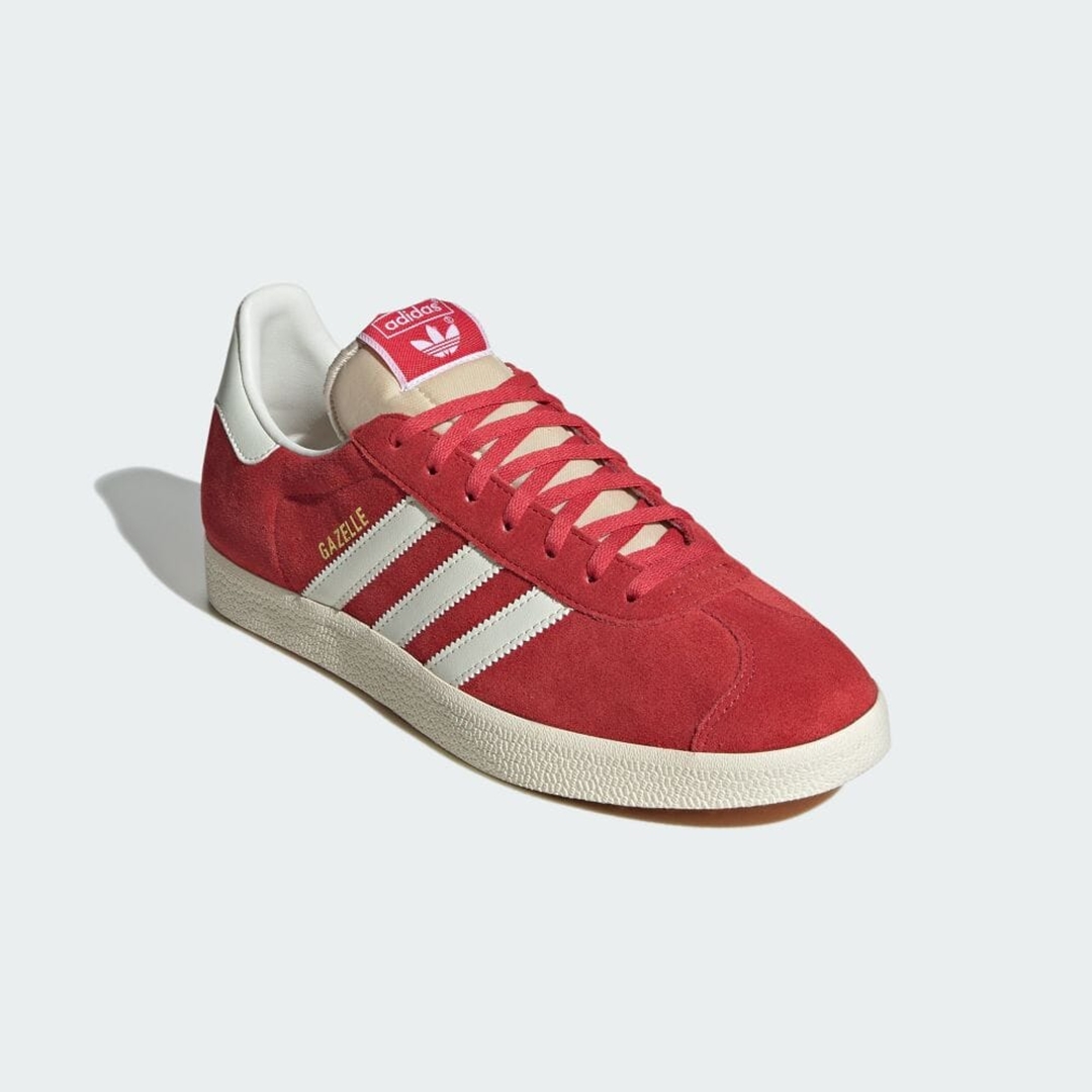 【国内 9/15 発売】adidas Originals GAZELLE “Glory Red/White” (アディダス オリジナルス ガゼル “グローリーレッド/ホワイト”) [IG1062]