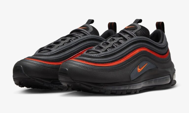 Nike air max noir et orange on sale