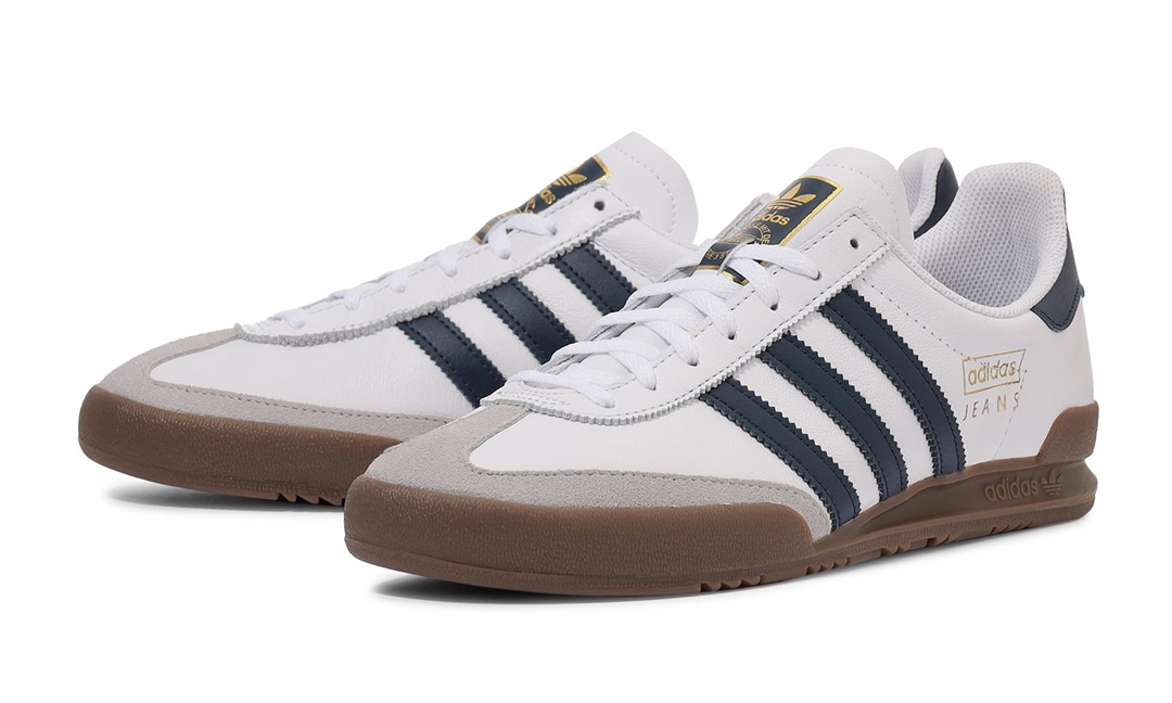 【国内 9/21 発売】adidas Originals JEANS “White/Core Navy” (アディダス オリジナルス ジーンズ “ホワイト/コアネイビー”) [FW6207]