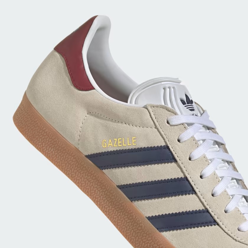 海外発売！adidas Originals GAZELLE “Off White/Dark Blue/Collegiate Burgundy” (アディダス オリジナルス ガゼル “オフホワイト/ダークブルー/カレッジバーガンディ”) [IE0546]