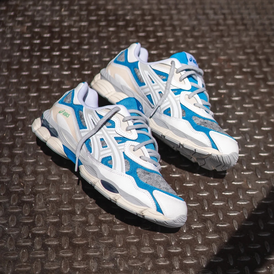 【国内 10/20 発売】ASICS GEL-NYC “Whtie/Dolphin Blue” (アシックス ゲルNYC “ホワイト/ドルフィンブルー”) [1203A281.100]