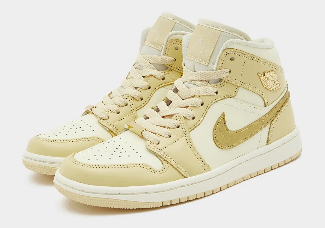 2023年 HO 発売予定！ナイキ ウィメンズ エア ジョーダン 1 ミッド SE “イエロー/ゴールド” (NIKE WMNS AIR JORDAN 1 MID SE “Yellow/Gold”) [FB9892]