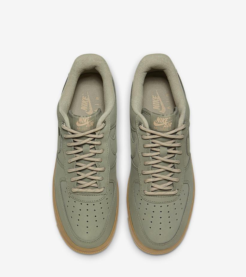 【国内 9/9 発売】ナイキ エア フォース 1 07 ロー “ライトアーミー/ガム” (NIKE AIR FORCE 1 07 LOW “Light Army/Gum”) [FD3365-339]