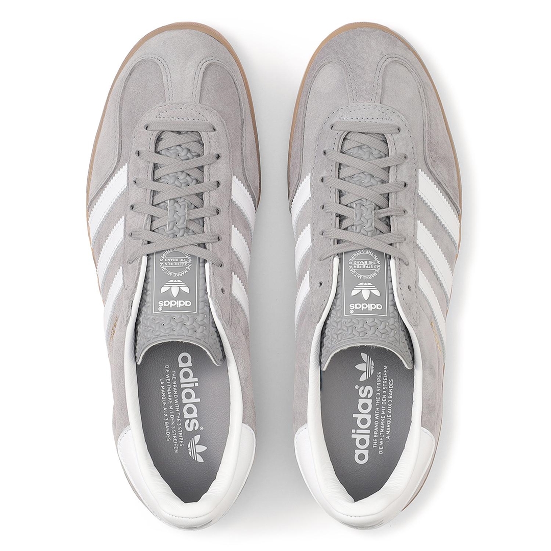 adidas Originals GAZELLE INDOOR “Grey Three/White/Gum” (アディダス オリジナルス ガゼル インドア “グレースリー/ホワイト/ガム”) [ID0978]