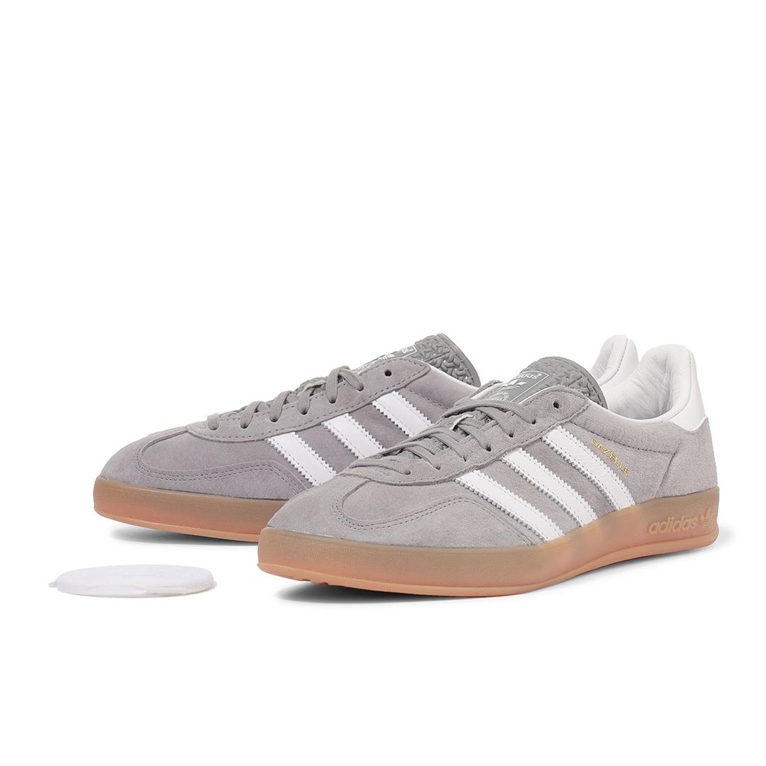 adidas Originals GAZELLE INDOOR “Grey Three/White/Gum” (アディダス オリジナルス ガゼル インドア “グレースリー/ホワイト/ガム”) [ID0978]