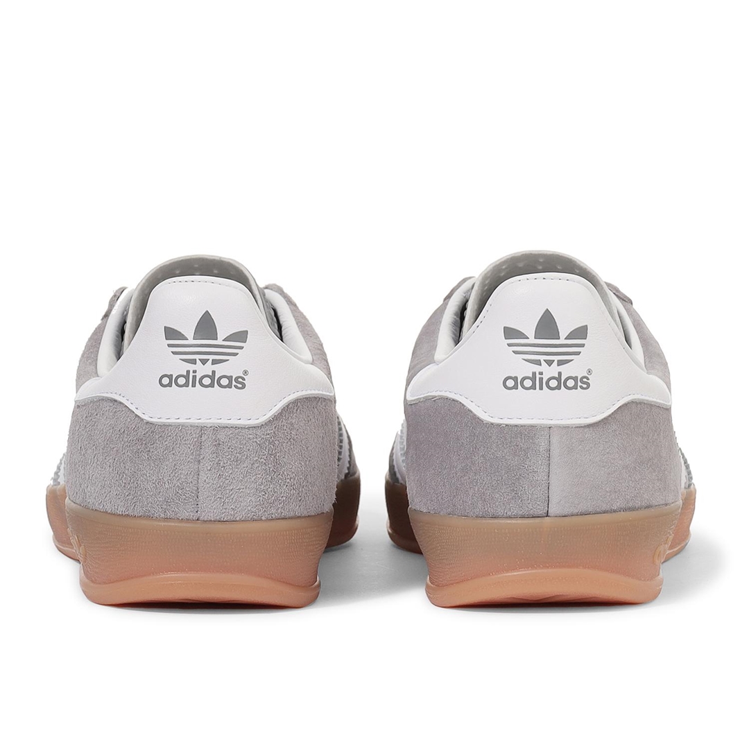 adidas Originals GAZELLE INDOOR “Grey Three/White/Gum” (アディダス オリジナルス ガゼル  インドア “グレースリー/ホワイト/ガム”) [ID0978] | Fullress