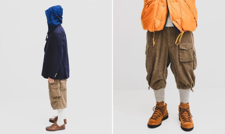 ENGINEERED GARMENTS × BEAMS PLUS 別注 “BDU 3/4 Shorts Corduroy