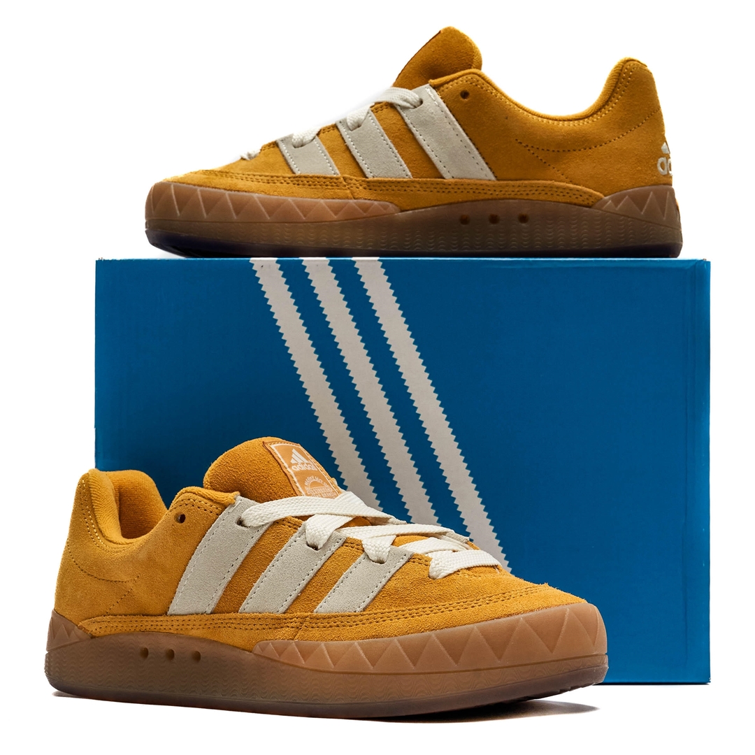 国内 9/30 発売】adidas Originals ADIMATIC “Preloved Yellow/Off