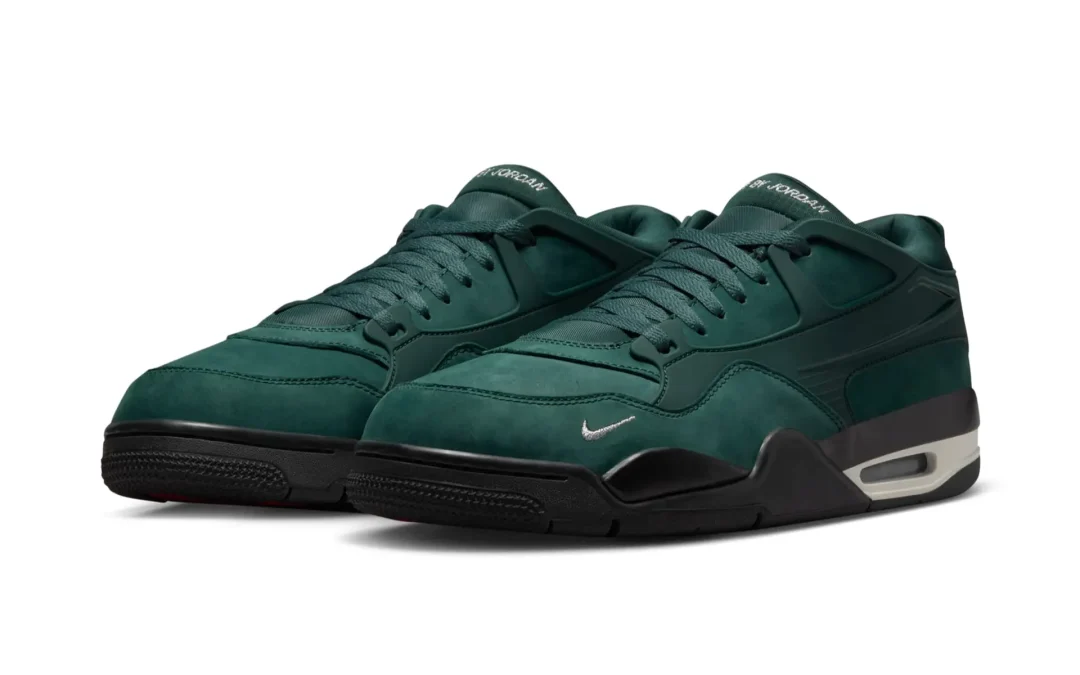 【2024年 7/20 発売】Nigel Sylvester x NIKE AIR JORDAN 4 RM SP “Midnight Green” (ナイジェル・シルベスター ナイキ エア ジョーダン 4 “ミッドナイトグリーン”) [HF4334-300]