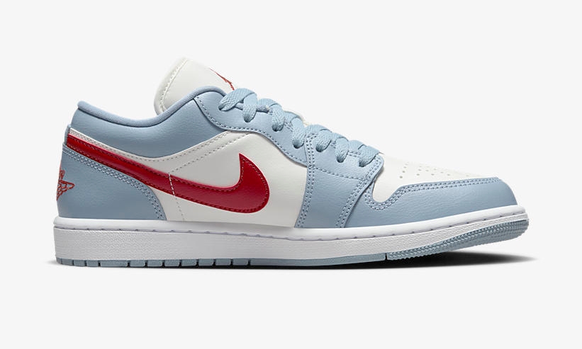 2024年 発売予定！ナイキ ウィメンズ エア ジョーダン 1 ロー “セイル/ブルーグレー” (NIKE WMNS AIR JORDAN 1 LOW “Sail/Blue Grey”) [DC0774-164]