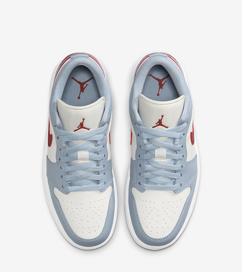 2024年 発売予定！ナイキ ウィメンズ エア ジョーダン 1 ロー “セイル/ブルーグレー” (NIKE WMNS AIR JORDAN 1 LOW “Sail/Blue Grey”) [DC0774-164]