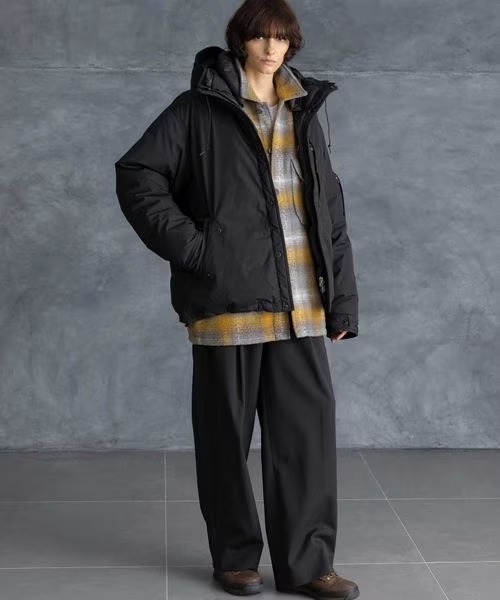 【2023年11月中旬 発売予定】THE NORTH FACE PURPLE LABEL × monkey time 65/35 ショート ダウン ジャケット (ザ・ノース・フェイス パープルレーベル モンキータイム)