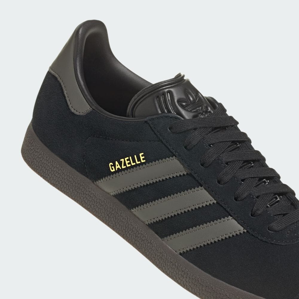 【国内 10/6 発売】adidas Originals GAZELLE LOW “Gold Metallic/Core Black” (アディダス オリジナルス ガゼル ロー “ゴールドメタリック/コアブラック”) [ID6104/ID6105]