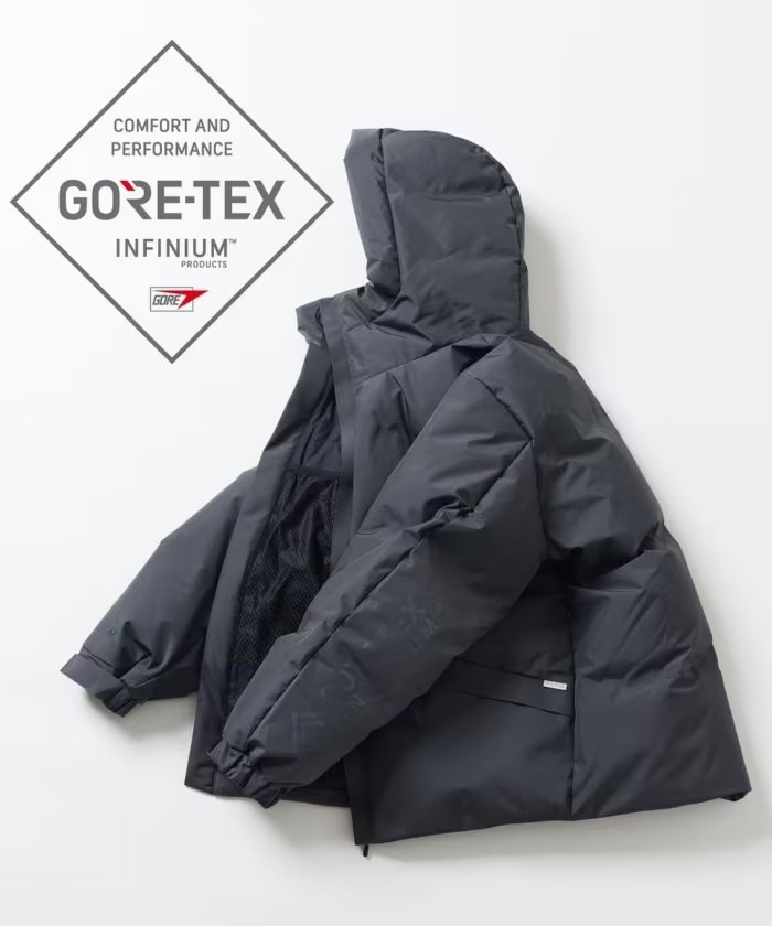 Plus Phenix 別注 GORE-TEX INFINIUM 仕様の DOWN JACKETが発売 (プラスフェニックス ゴアテックス)