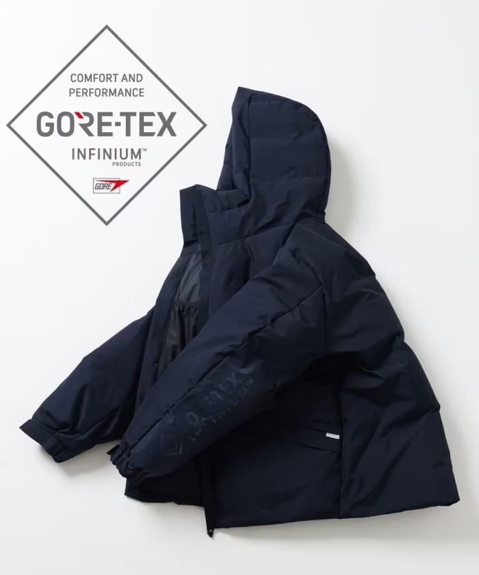 Plus Phenix 別注 GORE-TEX INFINIUM 仕様の DOWN JACKETが発売 (プラスフェニックス ゴアテックス)