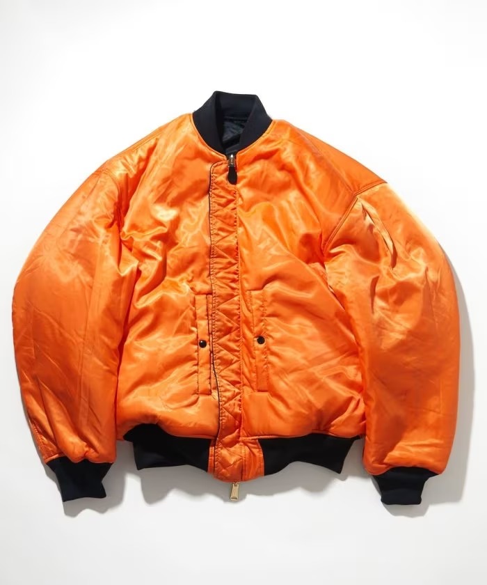 ファッションディレクター 長谷川昭雄氏ディレクション「CAHLUMN/カウラム」から”Magazine Pocket Nylon Twill Flight Jacket MA-1”が発売！