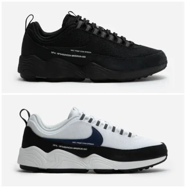 【2024年 12/5 発売予定】FRAGMENT x NIKE ZOOM SPIRIDON "Black/White" (フラグメント 藤原ヒロシ ナイキ ズーム スピリドン "ブラック/ホワイト") [HF5455-001/HF5455-100]