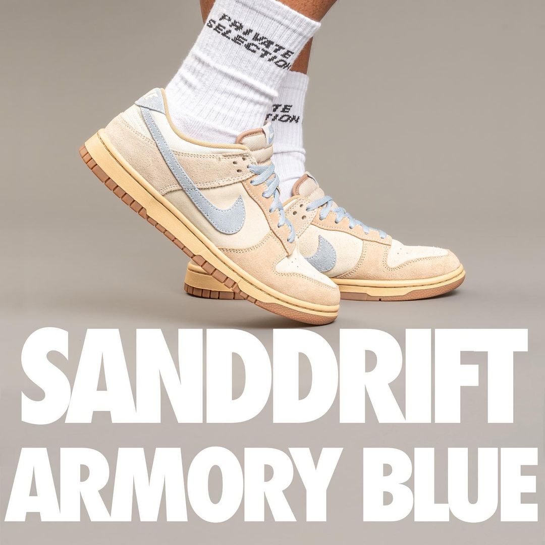 【2/1 発売予定】NIKE DUNK LOW “Sanddrift/Armory Blue” (ナイキ ダンク ロー “サンドドリフト/アーモリーブルー”) [HF0106-100]