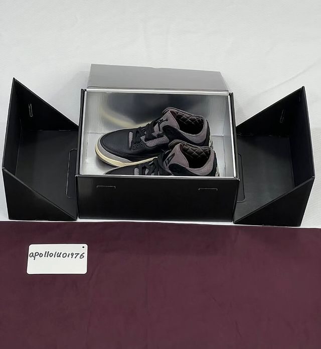 【国内 2024年 8/27 発売】A Ma Maniére × NIKE WMNS AIR JORDAN 3 OG SP “Black/Burgundy Crush” (ア マ マニエール ナイキ ウィメンズ エア ジョーダン 3 OG SP “ブラック/バーガンディクラッシュ”) [FZ4811-001/FZ4811-100]