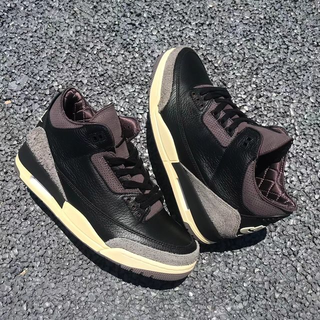 【国内 2024年 8/27 発売】A Ma Maniére × NIKE WMNS AIR JORDAN 3 OG SP “Black/Burgundy Crush” (ア マ マニエール ナイキ ウィメンズ エア ジョーダン 3 OG SP “ブラック/バーガンディクラッシュ”) [FZ4811-001/FZ4811-100]