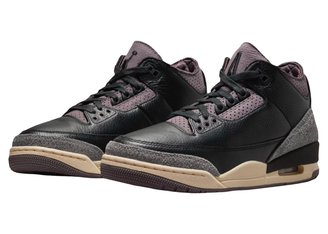 【国内 2024年 8/27 発売】A Ma Maniére × NIKE WMNS AIR JORDAN 3 OG SP “Black/Burgundy Crush” (ア マ マニエール ナイキ ウィメンズ エア ジョーダン 3 OG SP “ブラック/バーガンディクラッシュ”) [FZ4811-001/FZ4811-100]