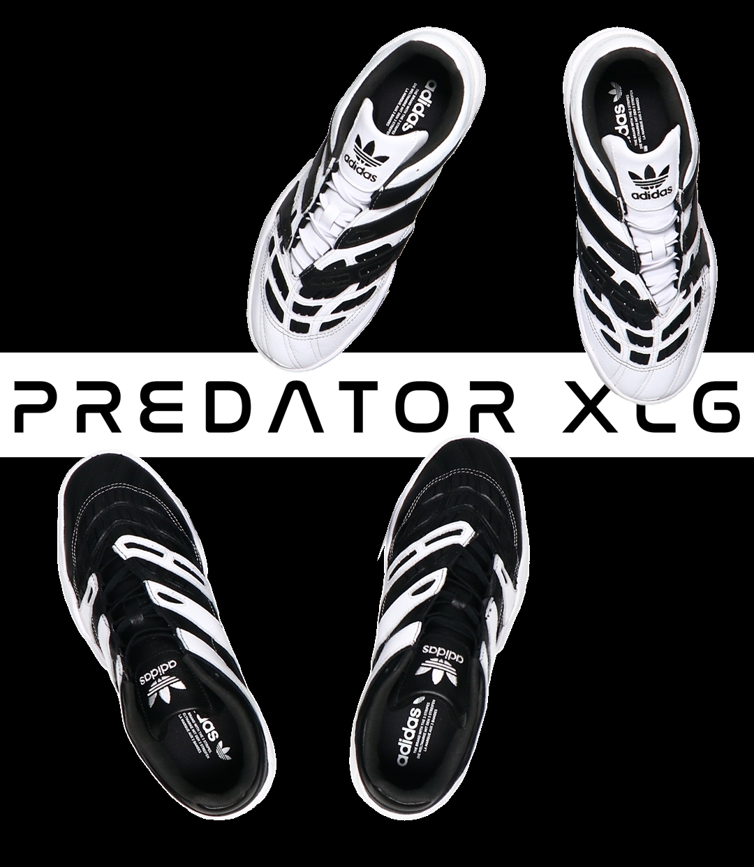 【国内 10/10 発売】adidas Originals PREDATOR XLG “White/Black” (アディダス オリジナルス プレデター “ホワイト/ブラック”) [ID8367/IF1111]