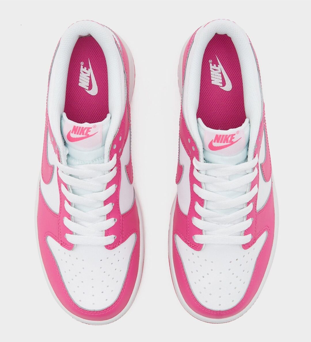 2024年 春 発売予定！ナイキ GS ダンク ロー “ホワイト/レーザーフーシャ” (NIKE GS DUNK LOW “White/Laser Fuchsia”) [FB9109-102]