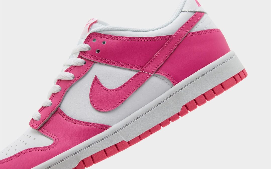 2024年 春 発売予定！ナイキ GS ダンク ロー “ホワイト/レーザーフーシャ” (NIKE GS DUNK LOW “White/Laser Fuchsia”) [FB9109-102]