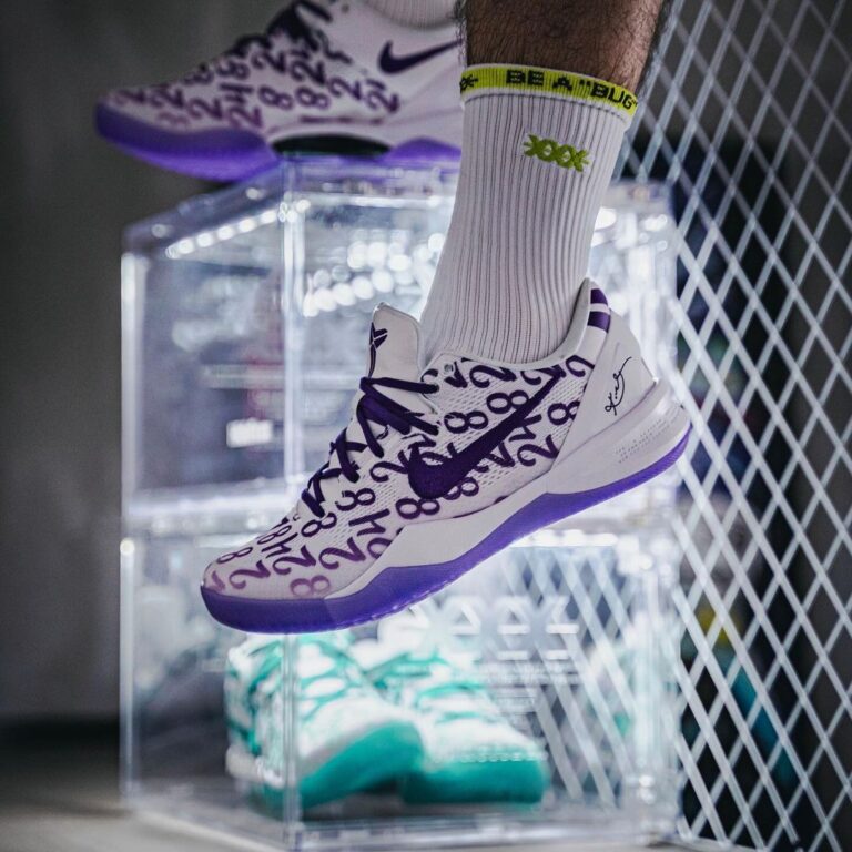 29cm Nike Zoom Kobe8 White Purpleメンズ