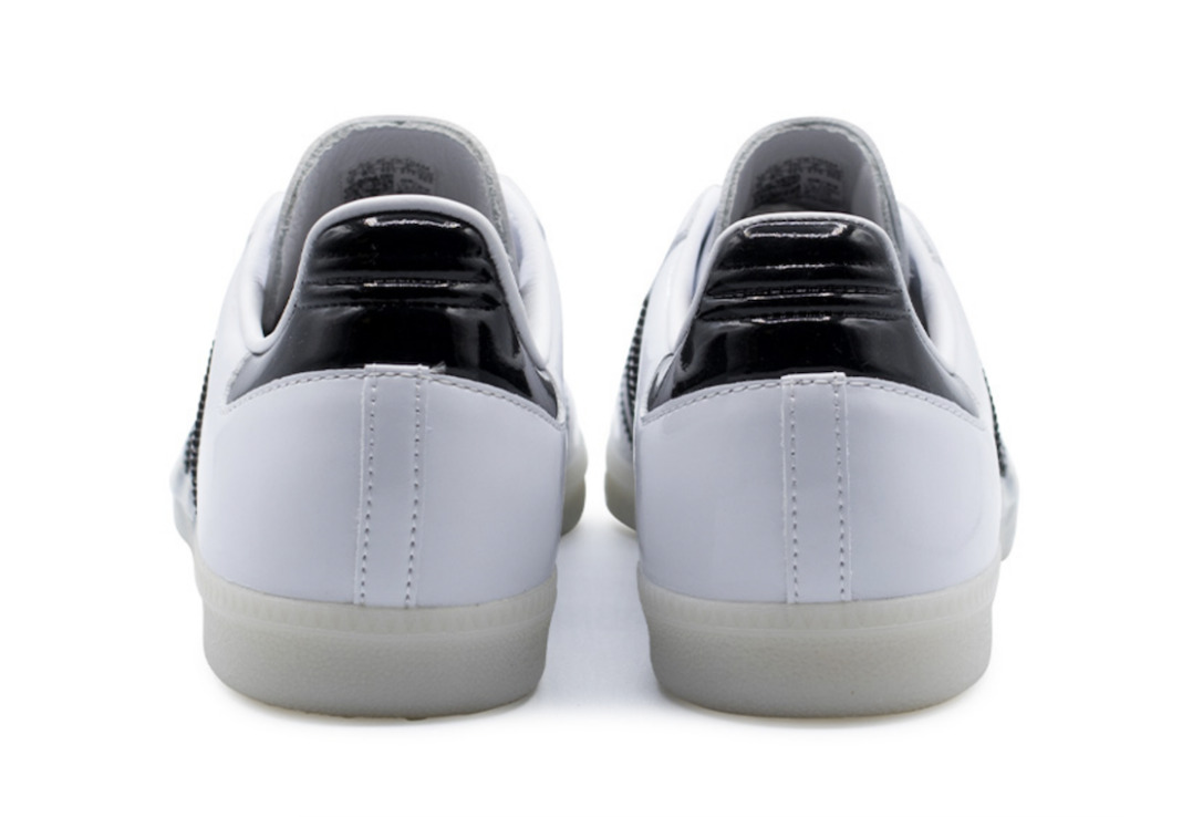 国内 10/23 発売】Jason Dill x adidas Originals SAMBA “Patent Leather/White”  (ジェイソン・ディル アディダス オリジナルス サンバ “パテントレザー/ホワイト”) [IE5158] | Fullress