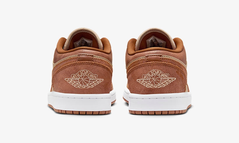 【2024年 2/9 発売】NIKE AIR JORDAN 1 LOW “Cracked Suede/Tan/Russet” (ナイキ エア ジョーダン 1 ロー “クラックドスエード/タン/ラセット”) [FJ3453-200]