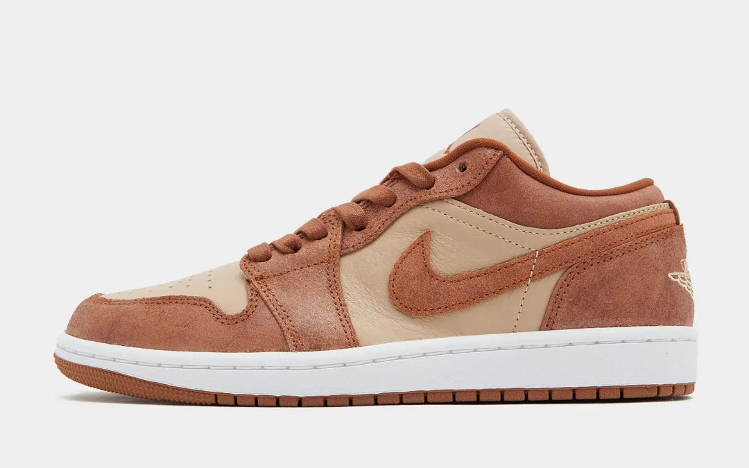 【2024年 2/9 発売】NIKE AIR JORDAN 1 LOW “Cracked Suede/Tan/Russet” (ナイキ エア ジョーダン 1 ロー “クラックドスエード/タン/ラセット”) [FJ3453-200]