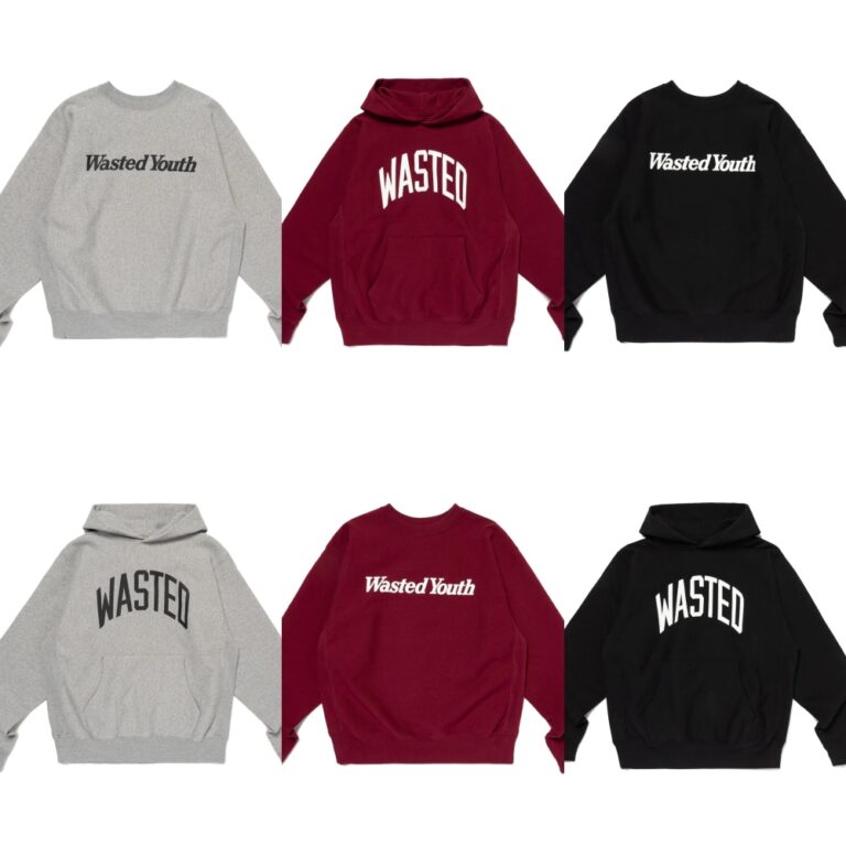 Wasted Youth 2023 F/W 最新アイテムが2023年 12/2 発売 (ウェイ