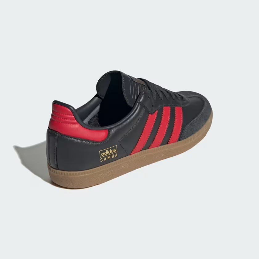 【国内 1/14 発売】アディダス オリジナルス サンバ “カーボン/ベタースカーレット/ガム” (adidas Originals SAMBA “Carbon/Better Scarlet/Gum”) [IG6173]