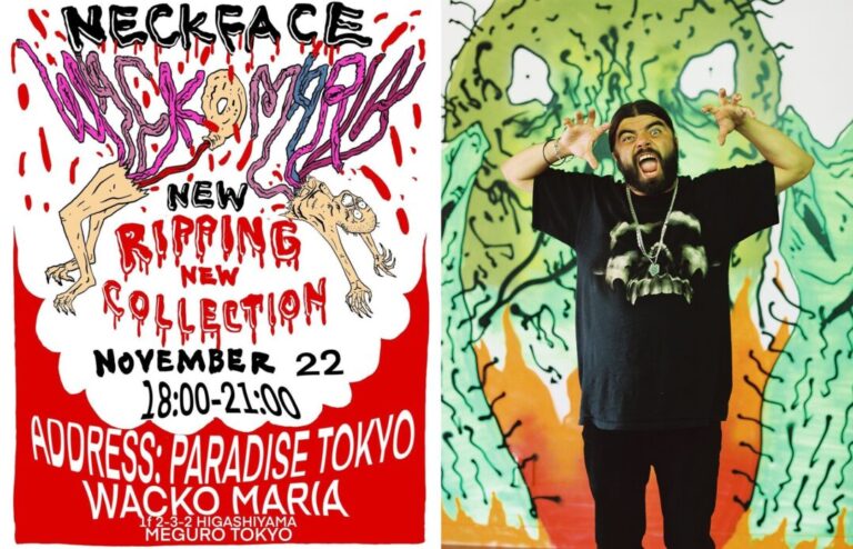 11/22 展開！NECKFACE × WACKO MARIA NEW RIPPING NEW COLLECTION 