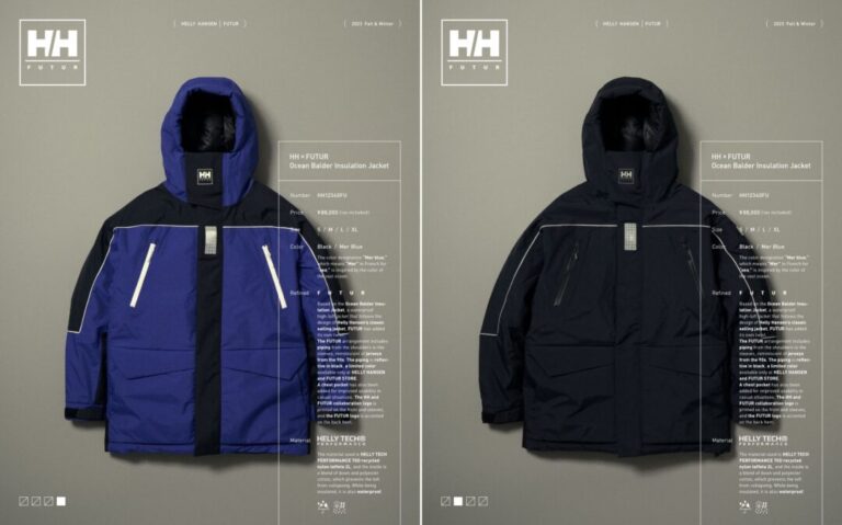 HELLY HANSEN × FUTUR コラボ第3弾 “Ocean Balder Insulation Jacket 