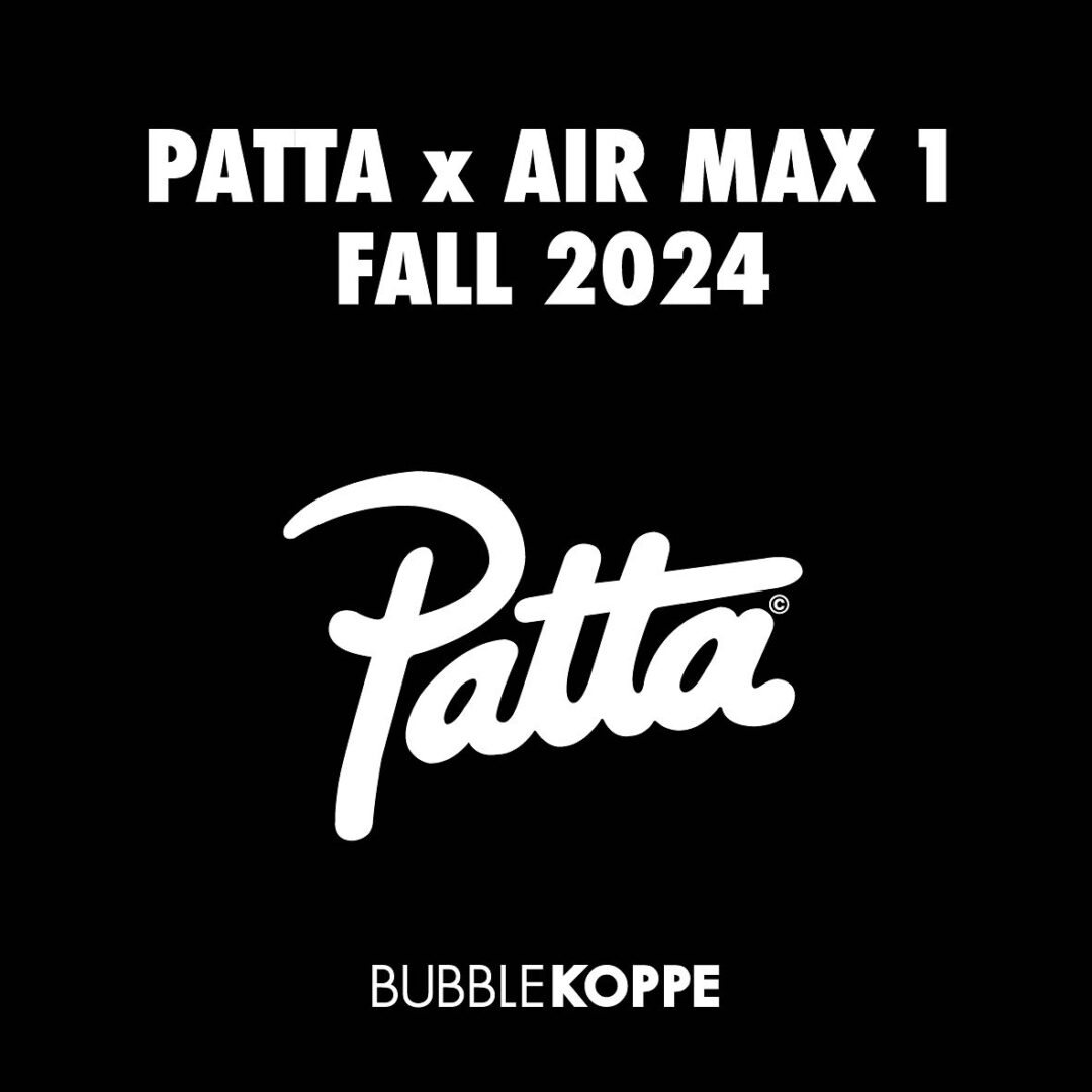 2024年 秋 発売予定！PATTA × NIKE AIR MAX 1 (パタ ナイキ エア ...