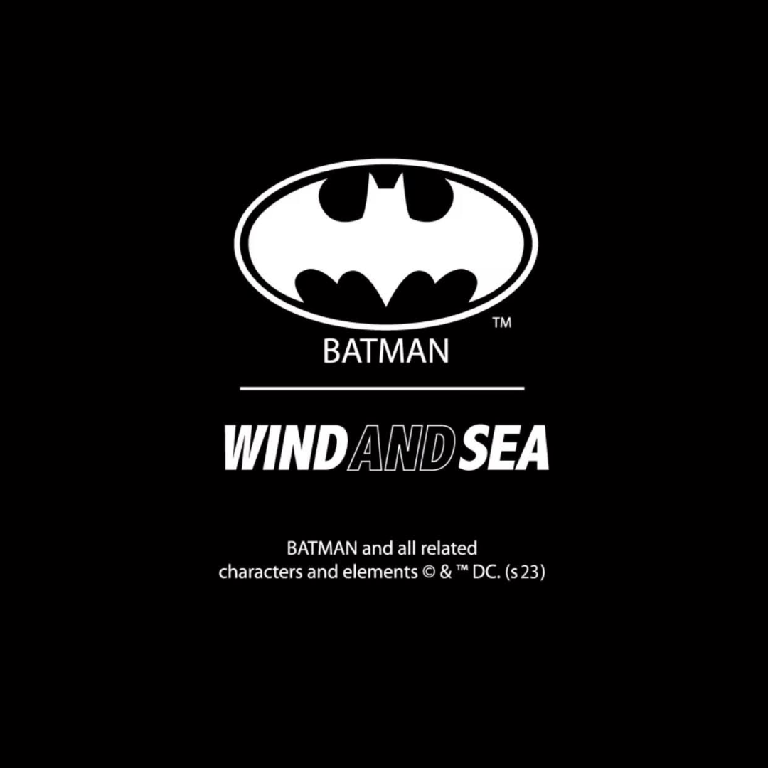 WIND AND SEA × バットマン 生誕85周年記念コラボが2024年 1/1 発売