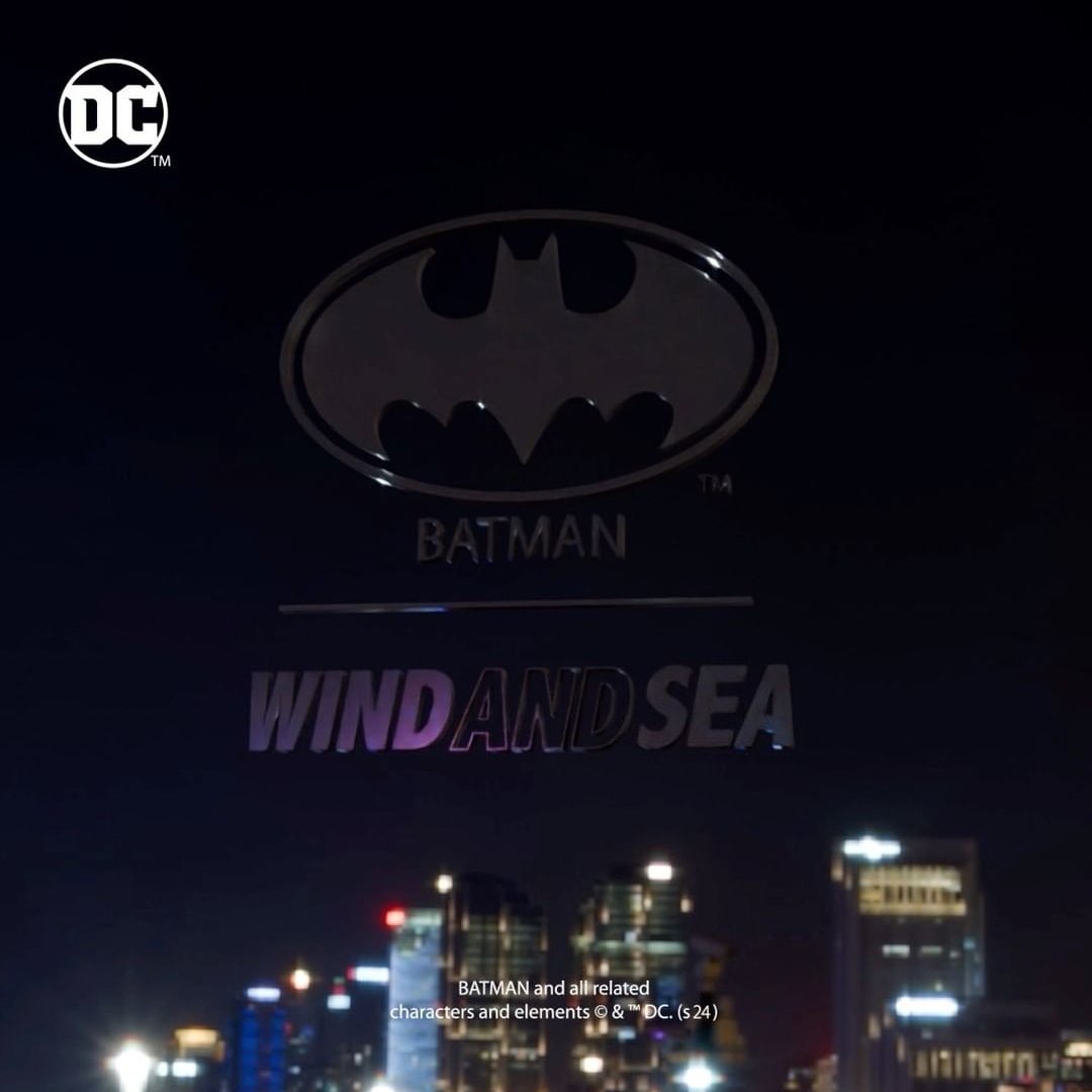 WIND AND SEA × バットマン 生誕85周年記念コラボが2024年 1/1 発売 (ウィンダンシー BATMAN 85TH)