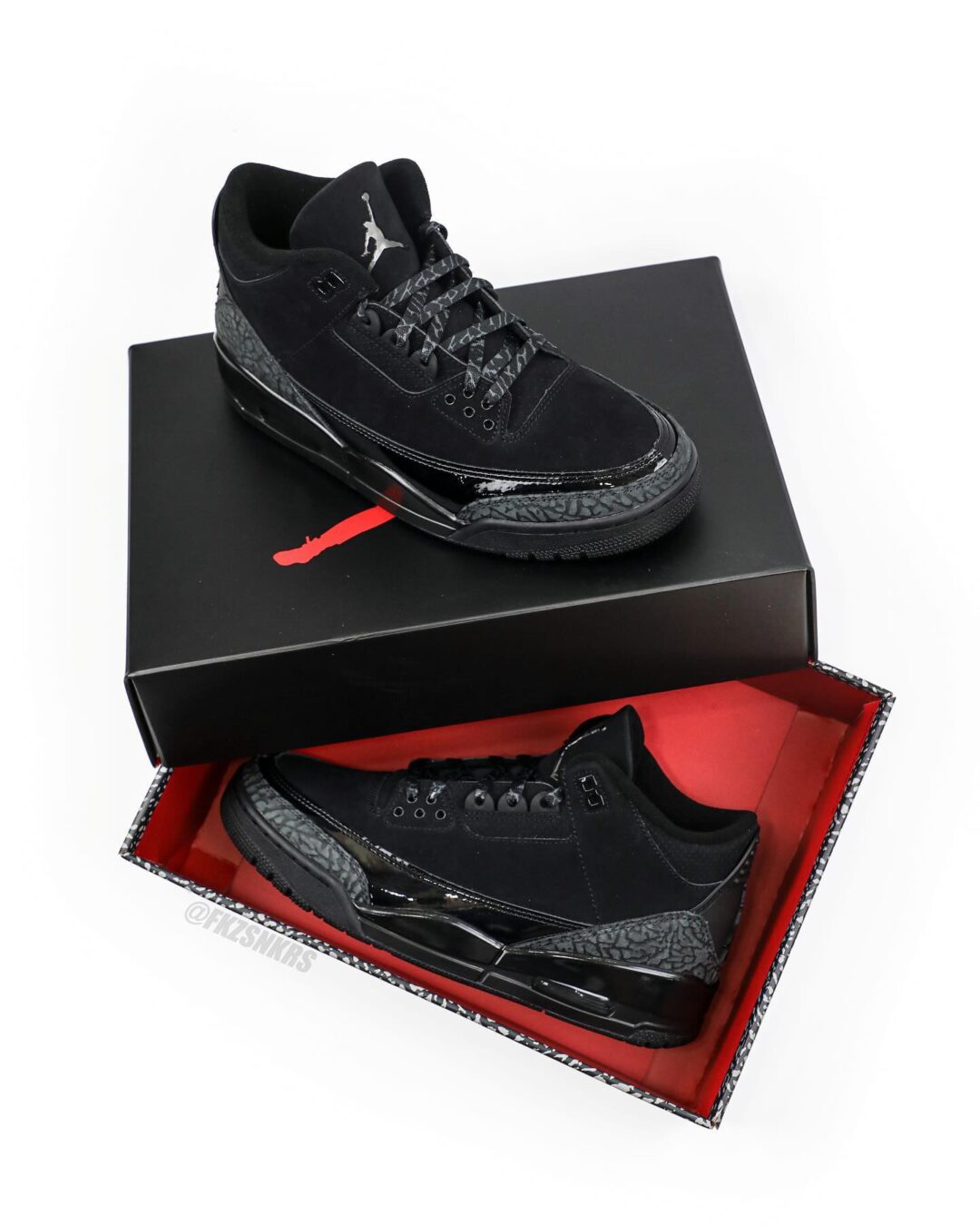 【2025年 1/11 or 1/25 発売予定】ナイキ エア ジョーダン 3 レトロ “ブラックキャット” (NIKE AIR JORDAN 3 RETRO “Black Cat”) [CT8532-001]