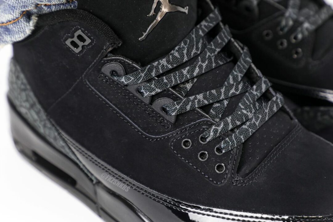 【2025年 1/11 or 1/25 発売予定】ナイキ エア ジョーダン 3 レトロ “ブラックキャット” (NIKE AIR JORDAN 3 RETRO “Black Cat”) [CT8532-001]