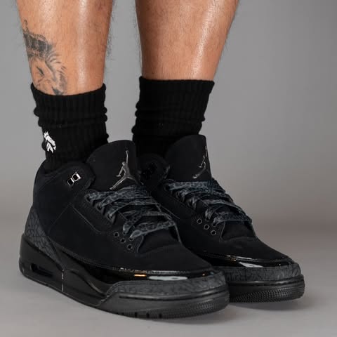 【2025年 1/11 or 1/25 発売予定】ナイキ エア ジョーダン 3 レトロ “ブラックキャット” (NIKE AIR JORDAN 3 RETRO “Black Cat”) [CT8532-001]