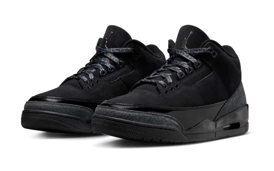 【2025年 1/11 発売】ナイキ エア ジョーダン 3 レトロ “ブラックキャット” (NIKE AIR JORDAN 3 RETRO “Black Cat”) [CT8532-001]